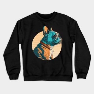 French Bulldog Vivid Colors Crewneck Sweatshirt